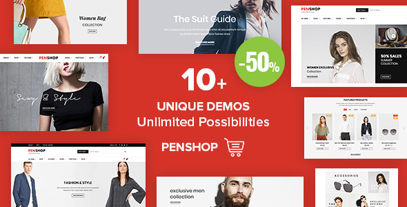PenShop – Multi-Purpose eCommerce WordPress Theme